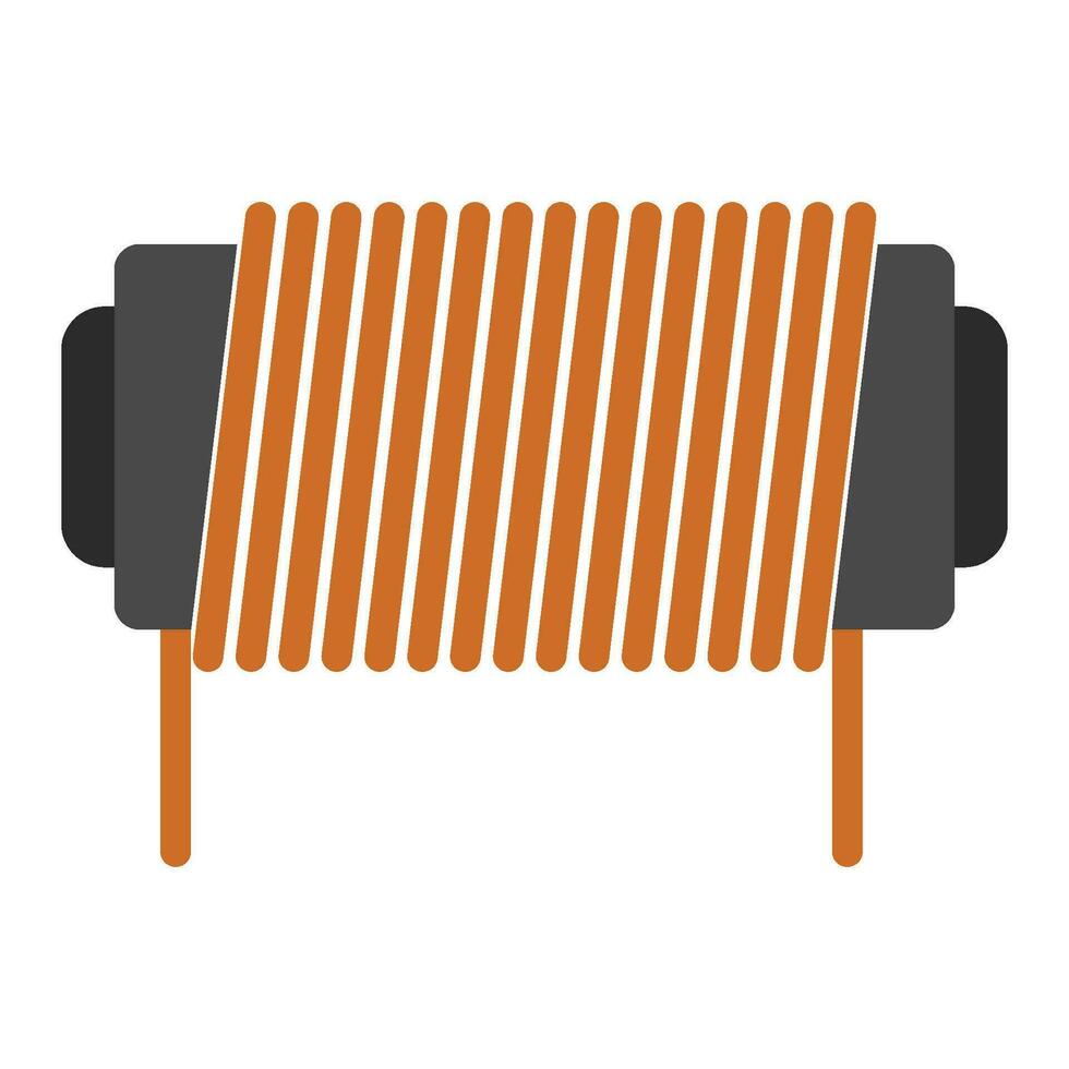 inductor icon vector