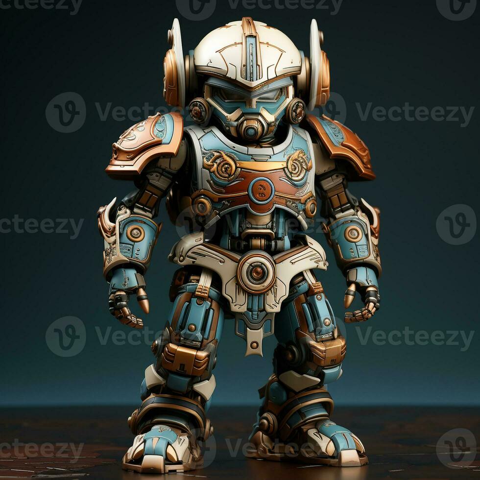 Dragon Robotic armor 3d ultra realistic wallpaper and background design  illustration. generative ai 25938780 Stock Photo at Vecteezy