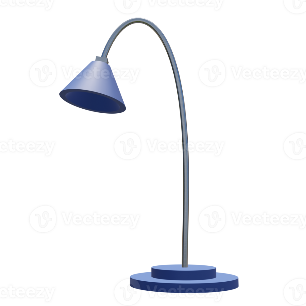 3 D illustration of lamp png