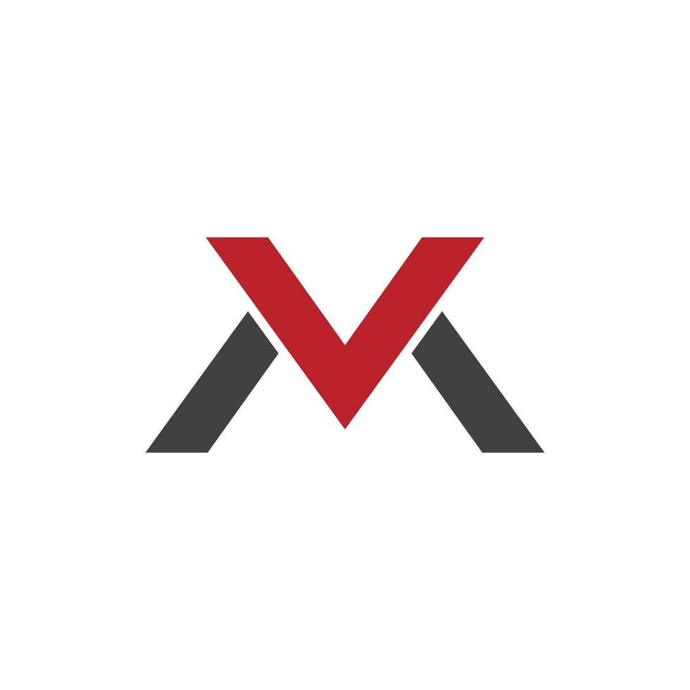 M Letter Logo Template vector