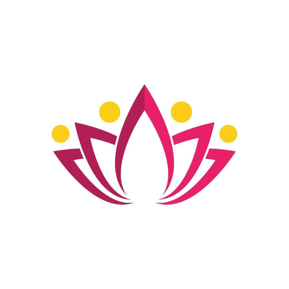 Beauty Vector lotus icon