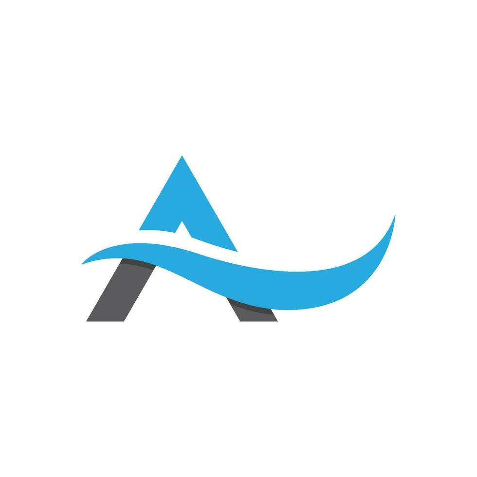 A Letter Logo Template vector