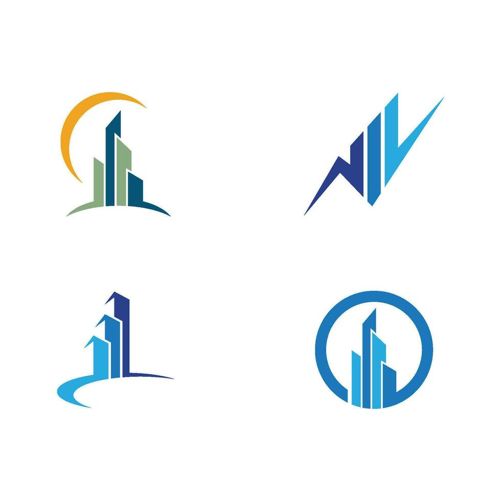 Property and Construction Logo design vector