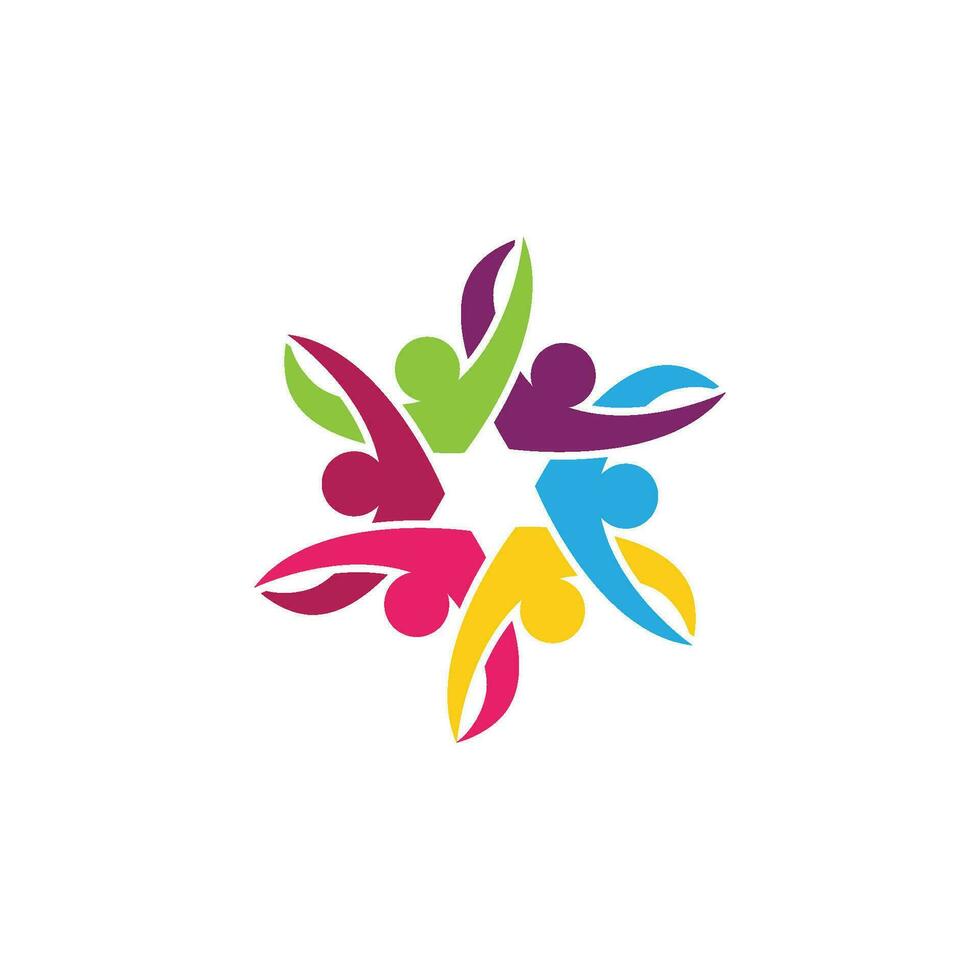 Community, network and social icon vector