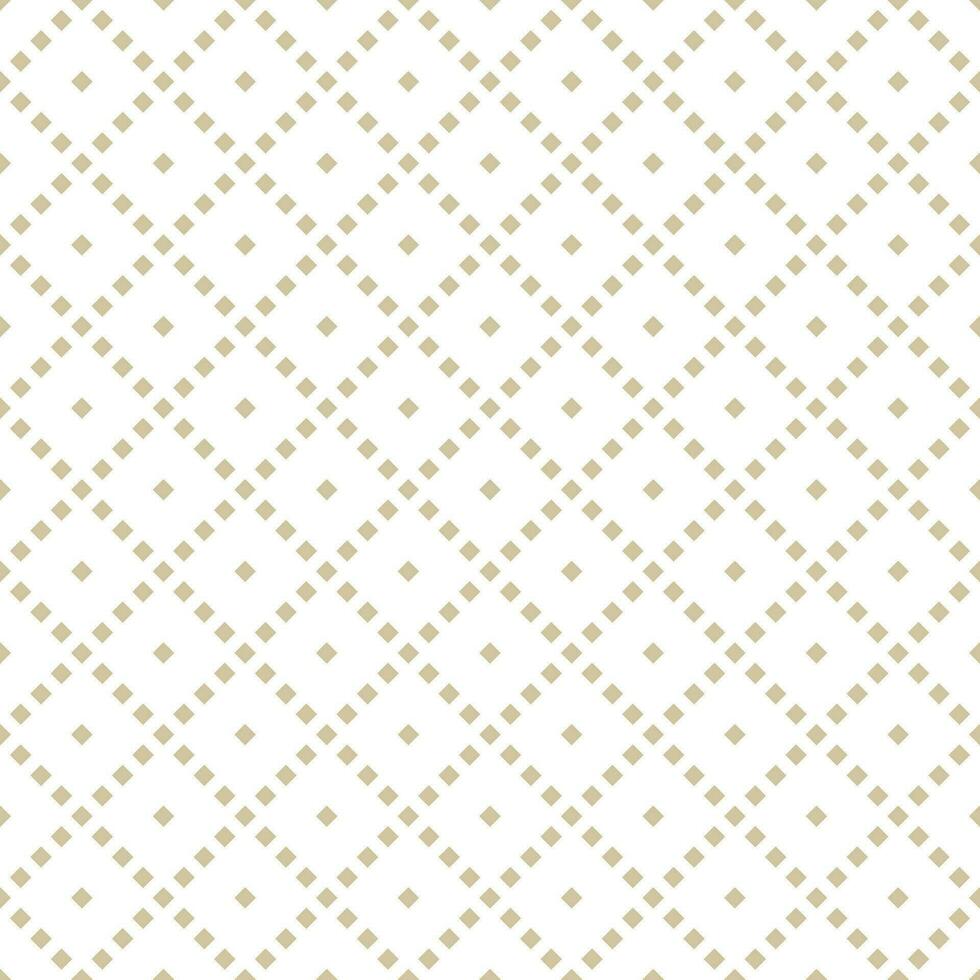 Seamless line and dot pattern with a modern  style vector