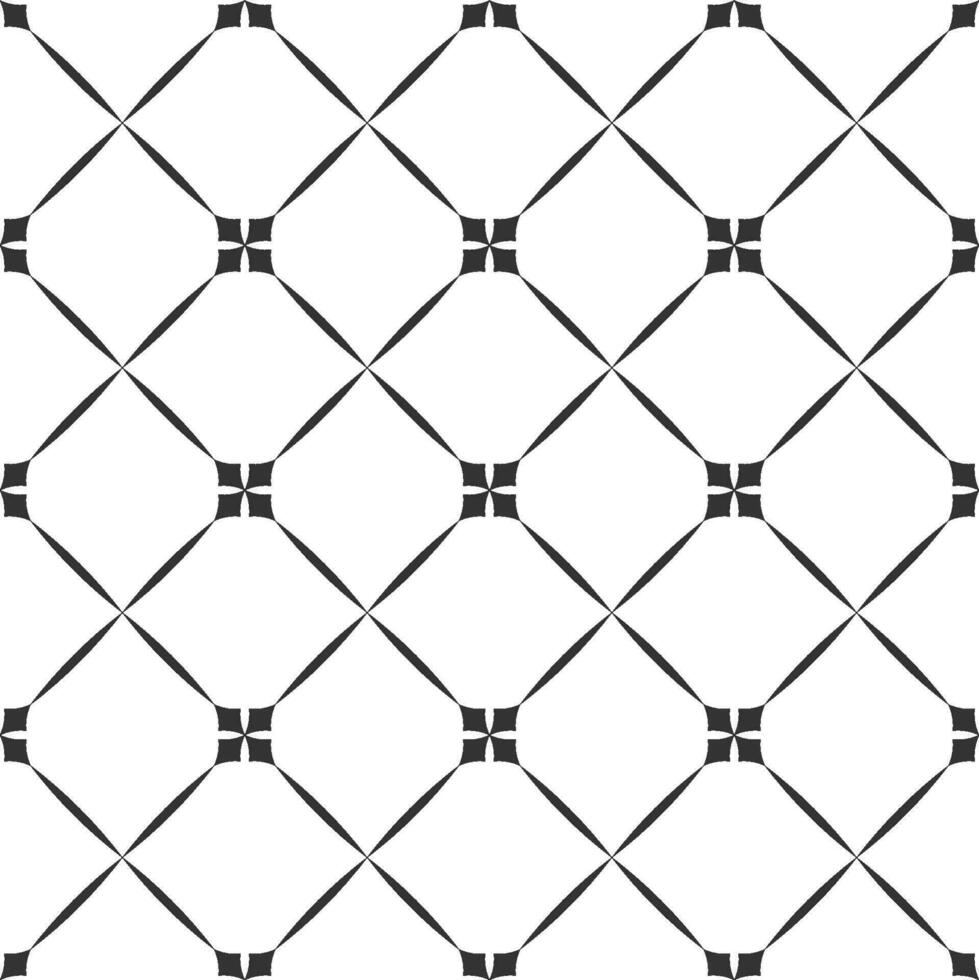 Seamless line and dot pattern with a modern  style vector