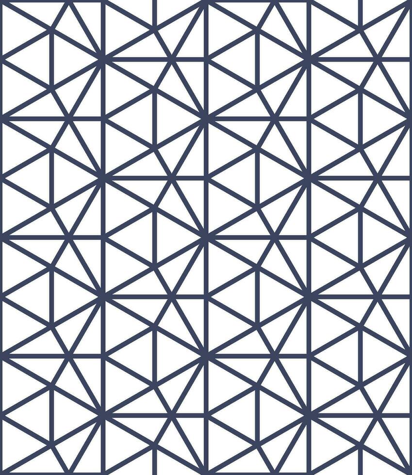 Seamless modern pattern with a triangle style vector