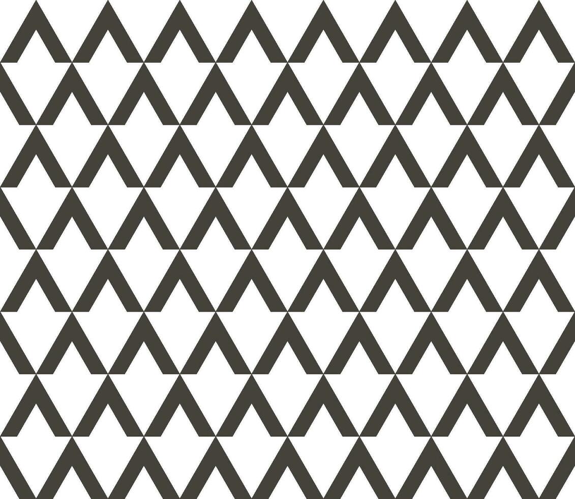 Seamless modern pattern with a triangle style vector