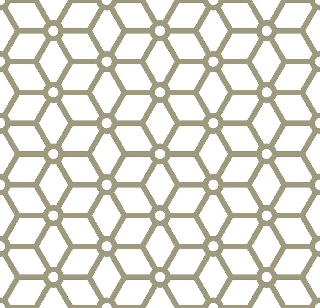 Seamless modern pattern with a rhombus style vector