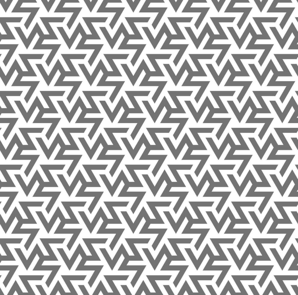 Seamless modern pattern with a triangle style vector