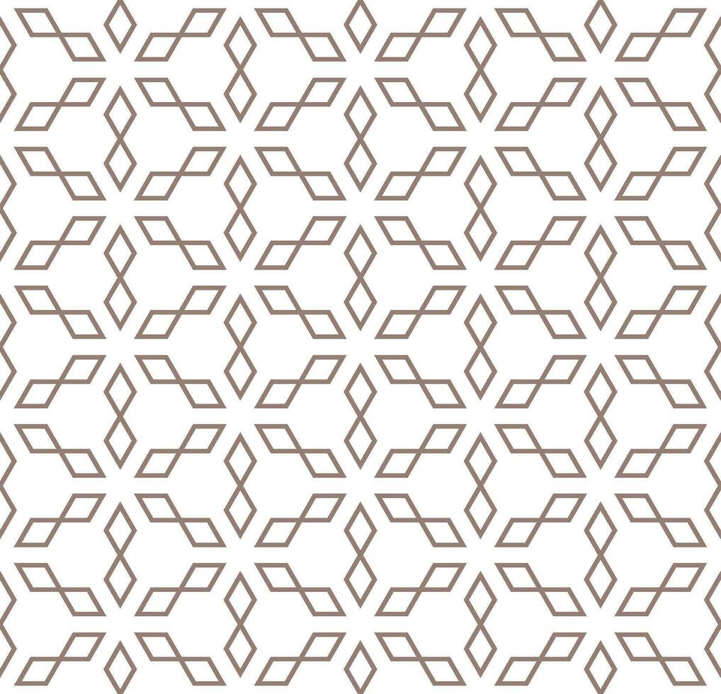 Seamless modern pattern with a rhombus style vector