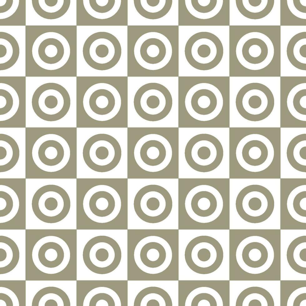 Seamless circle pattern with a modern  style vector