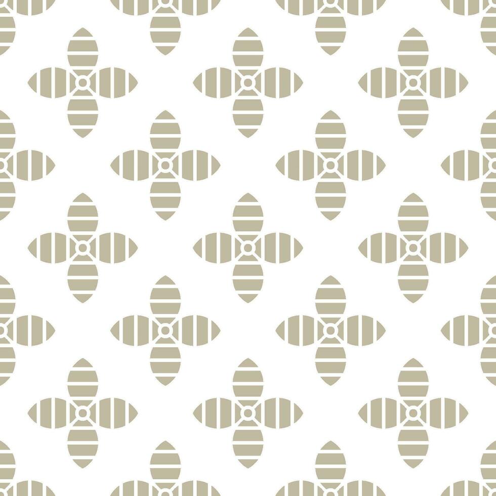 Seamless floral pattern with a modern  style vector