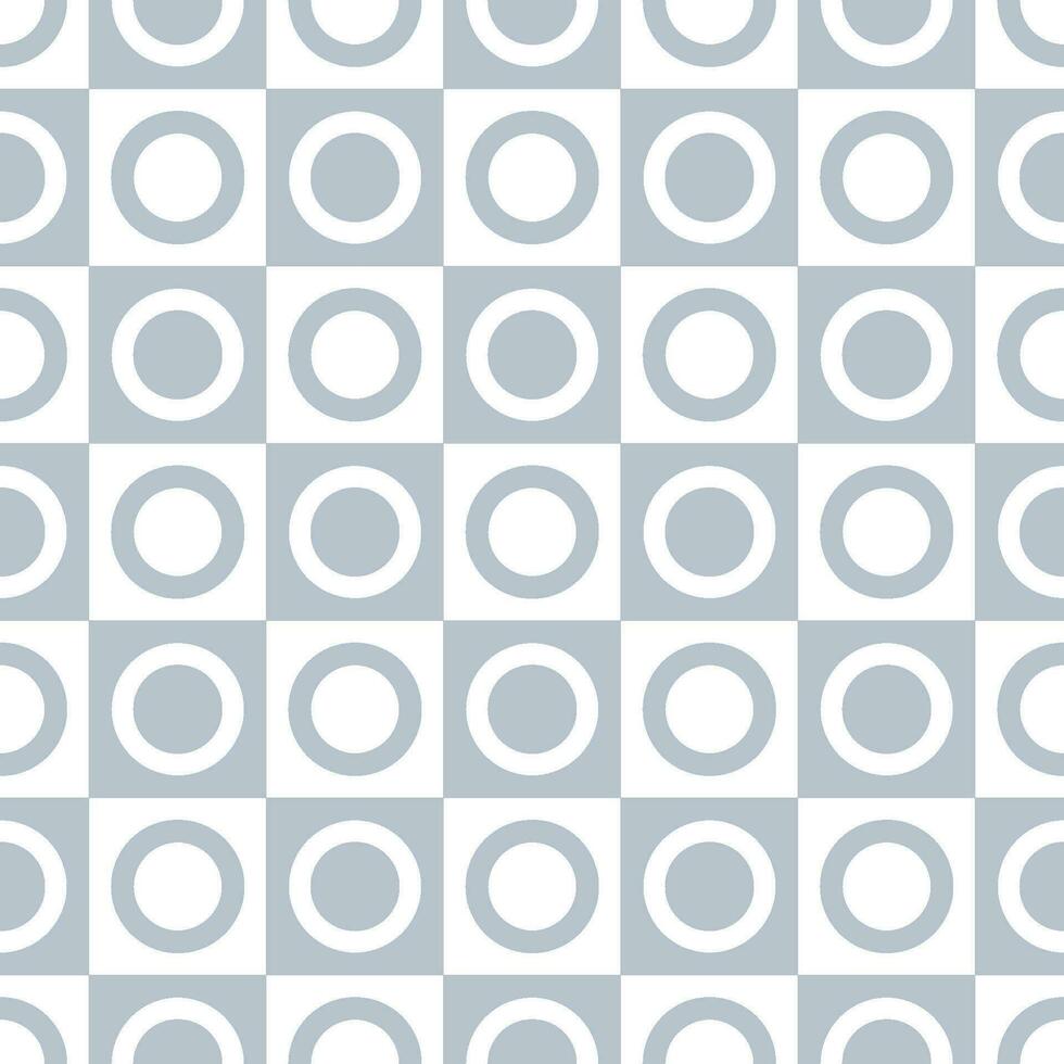 Seamless circle pattern with a modern  style vector