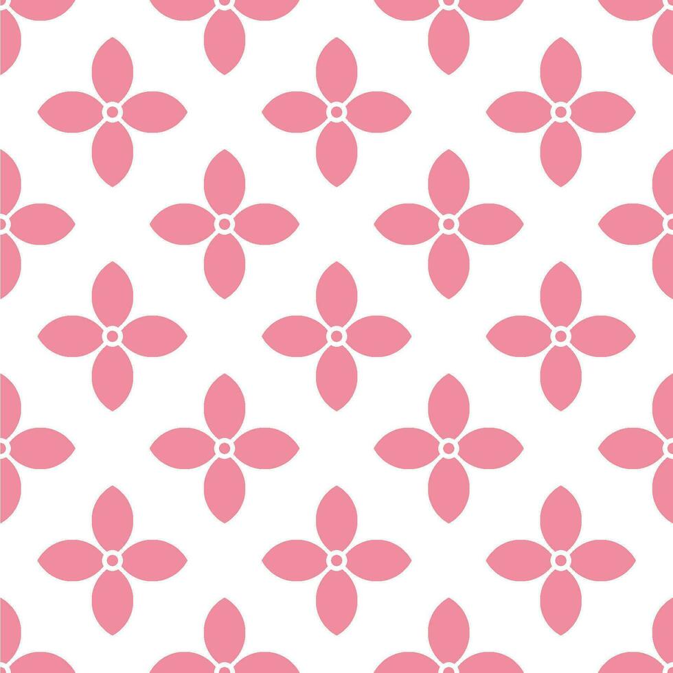 Seamless floral pattern with a modern  style vector