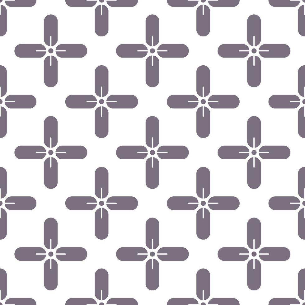 Seamless floral pattern with a modern  style vector