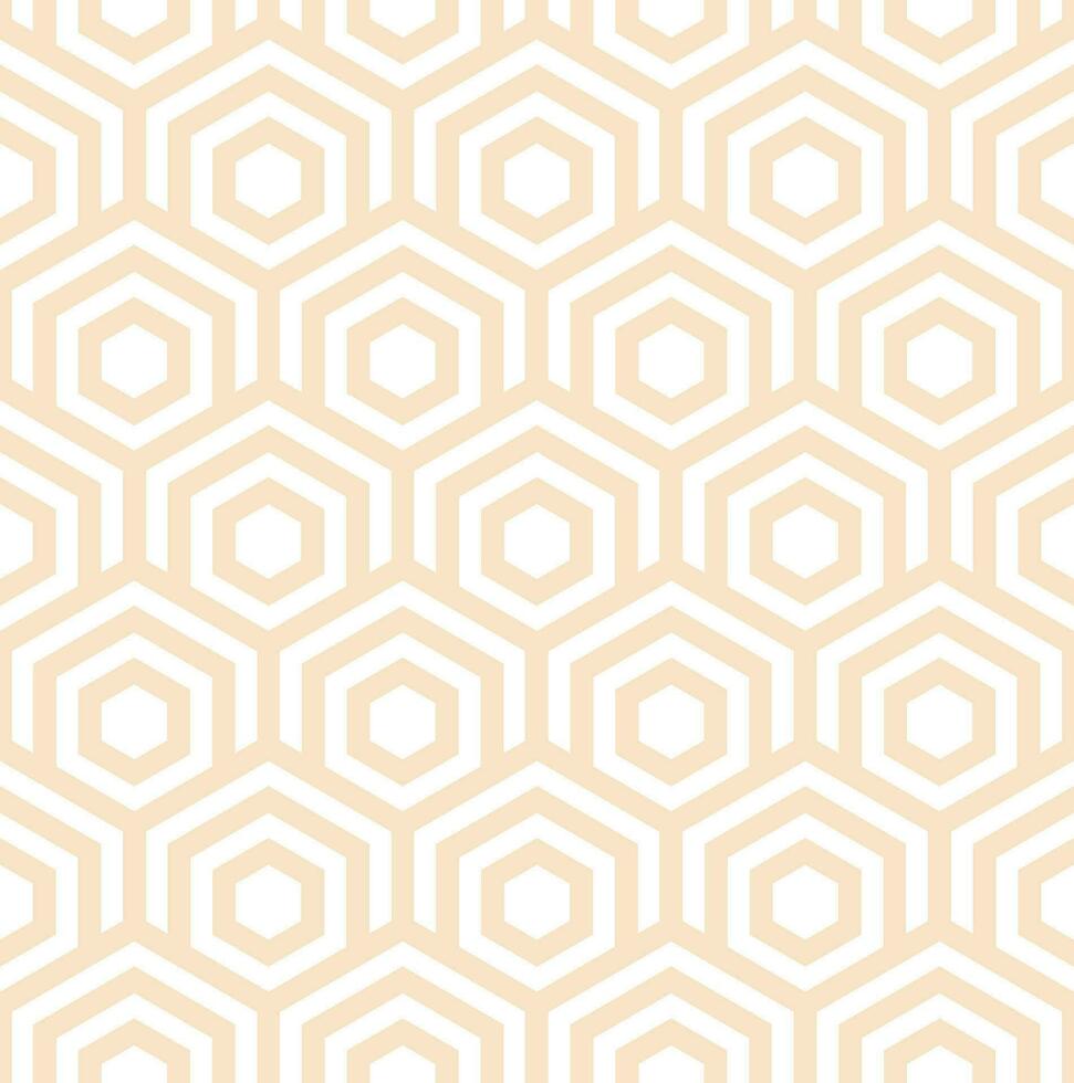 sin costura hexágono modelo con un moderno estilo vector