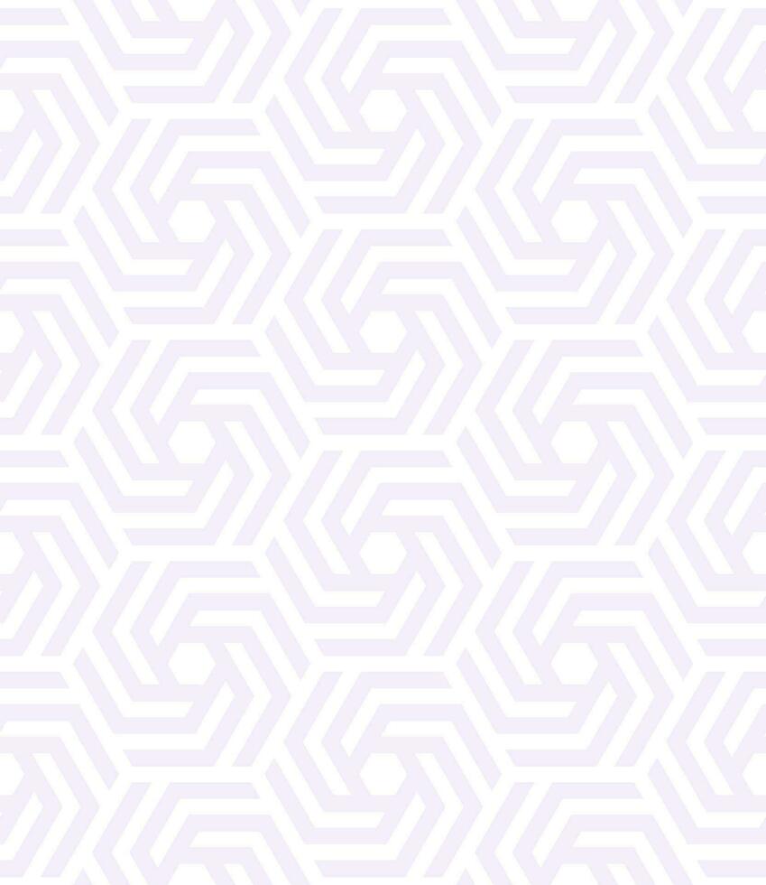 Seamless hexagon pattern with a modern  style vector