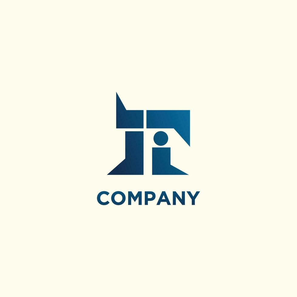 Letter r logo design element vector with modern concept
