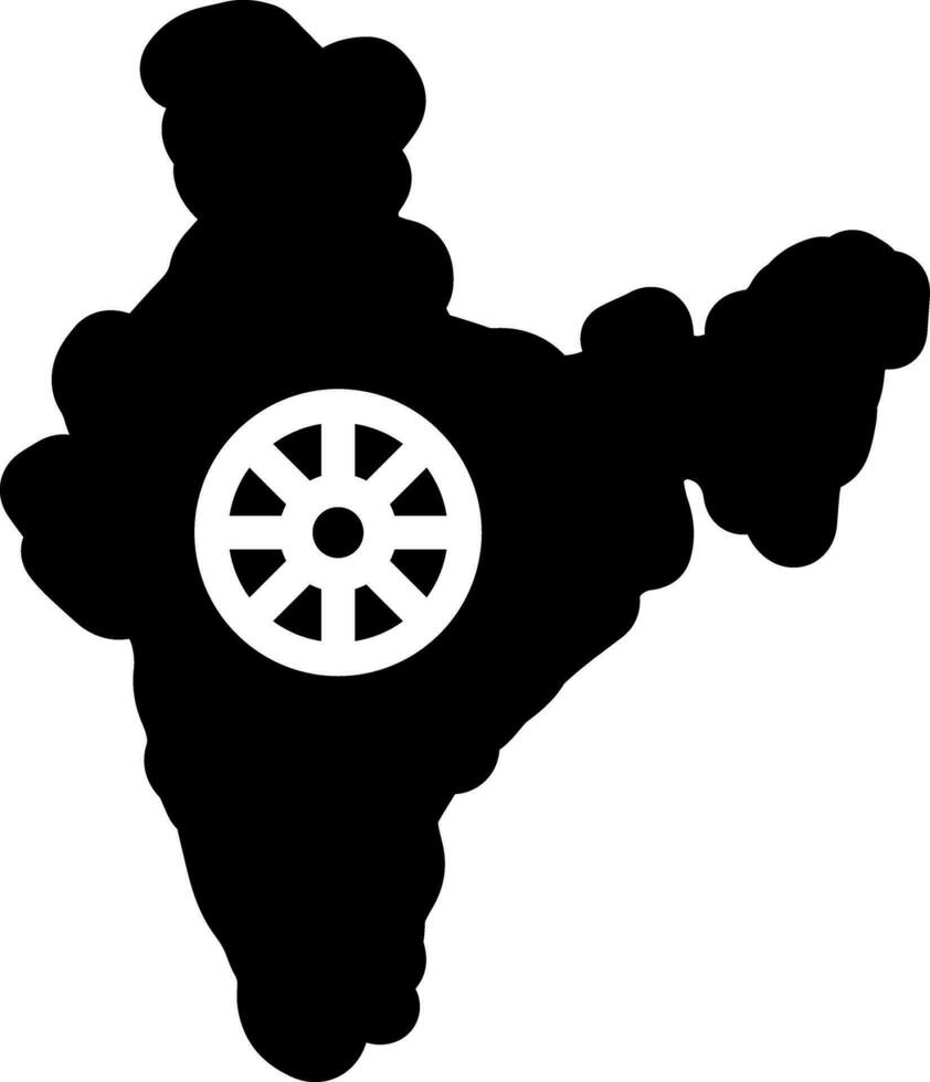 solid icon for national vector