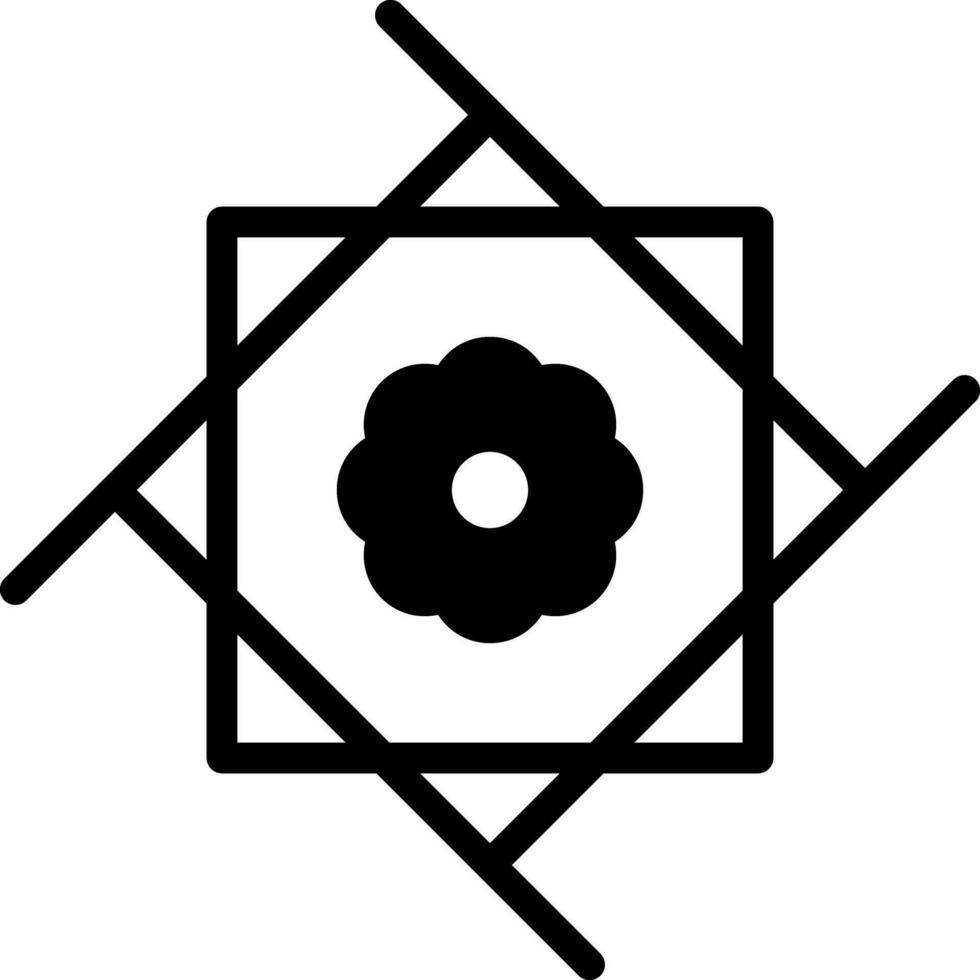 solid icon for symbol vector