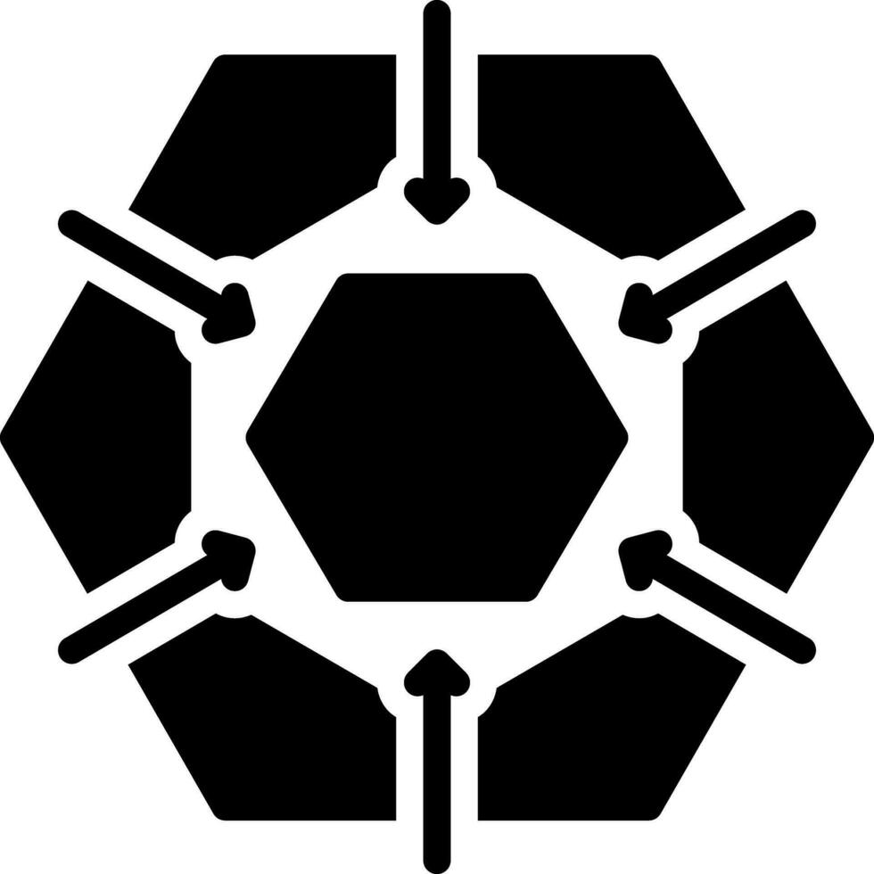 solid icon for mid vector