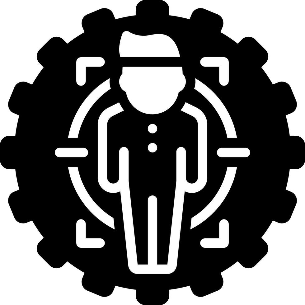 solid icon for personalized vector