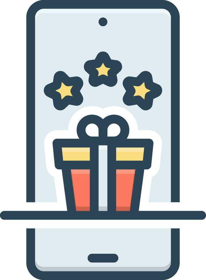color icon for reward vector