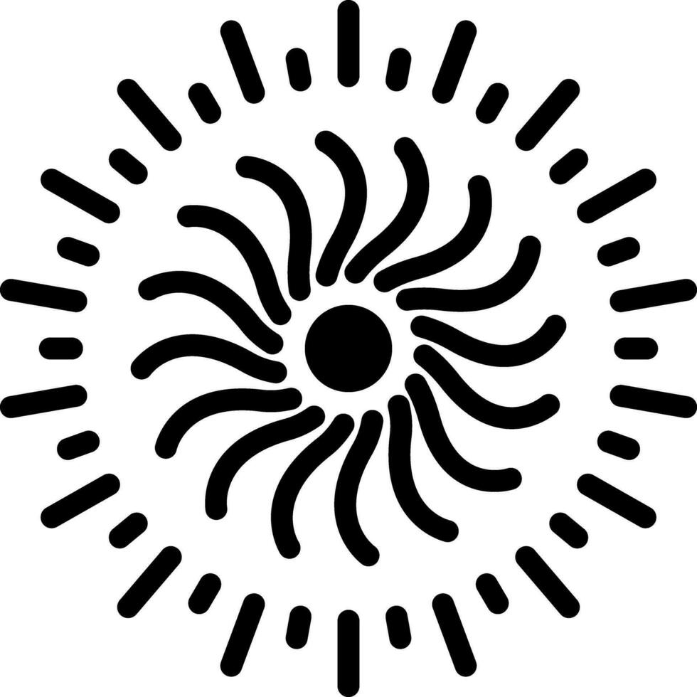 solid icon for twist vector