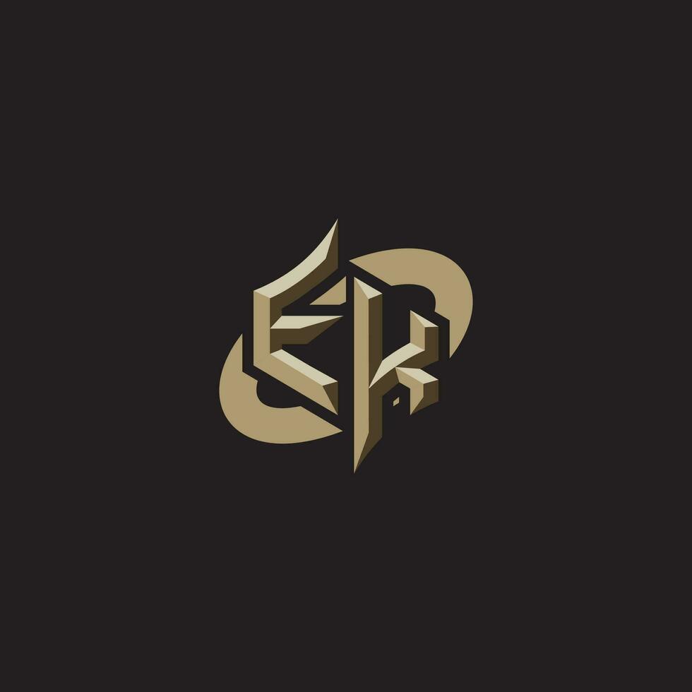 EK initials concept logo professional design esport gaming vector