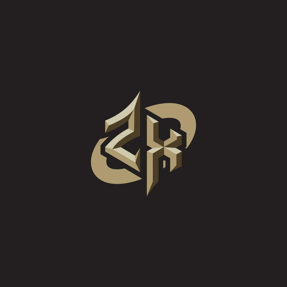 ZX initial logo esport team concept ideas 39615433 Vector
