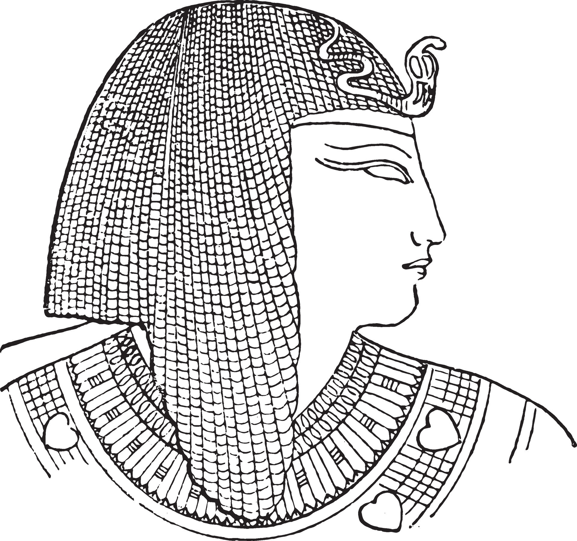 egyptian-headdress-vintage-engraving-35170610-vector-art-at-vecteezy