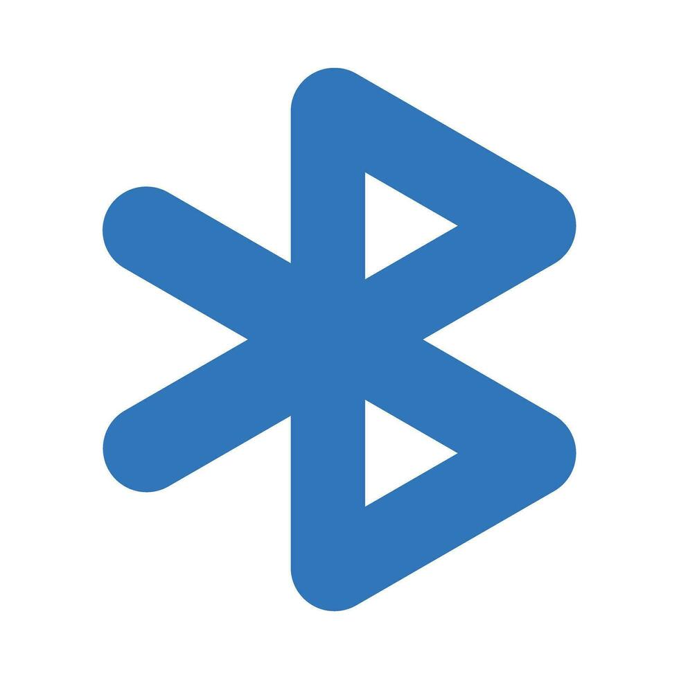 Bluetooth Vector Flat Icon For Personal And Commercial Use.