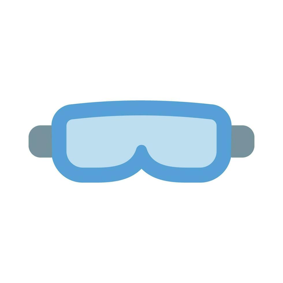 Goggles Vector Flat Icon For Personal And Commercial Use.