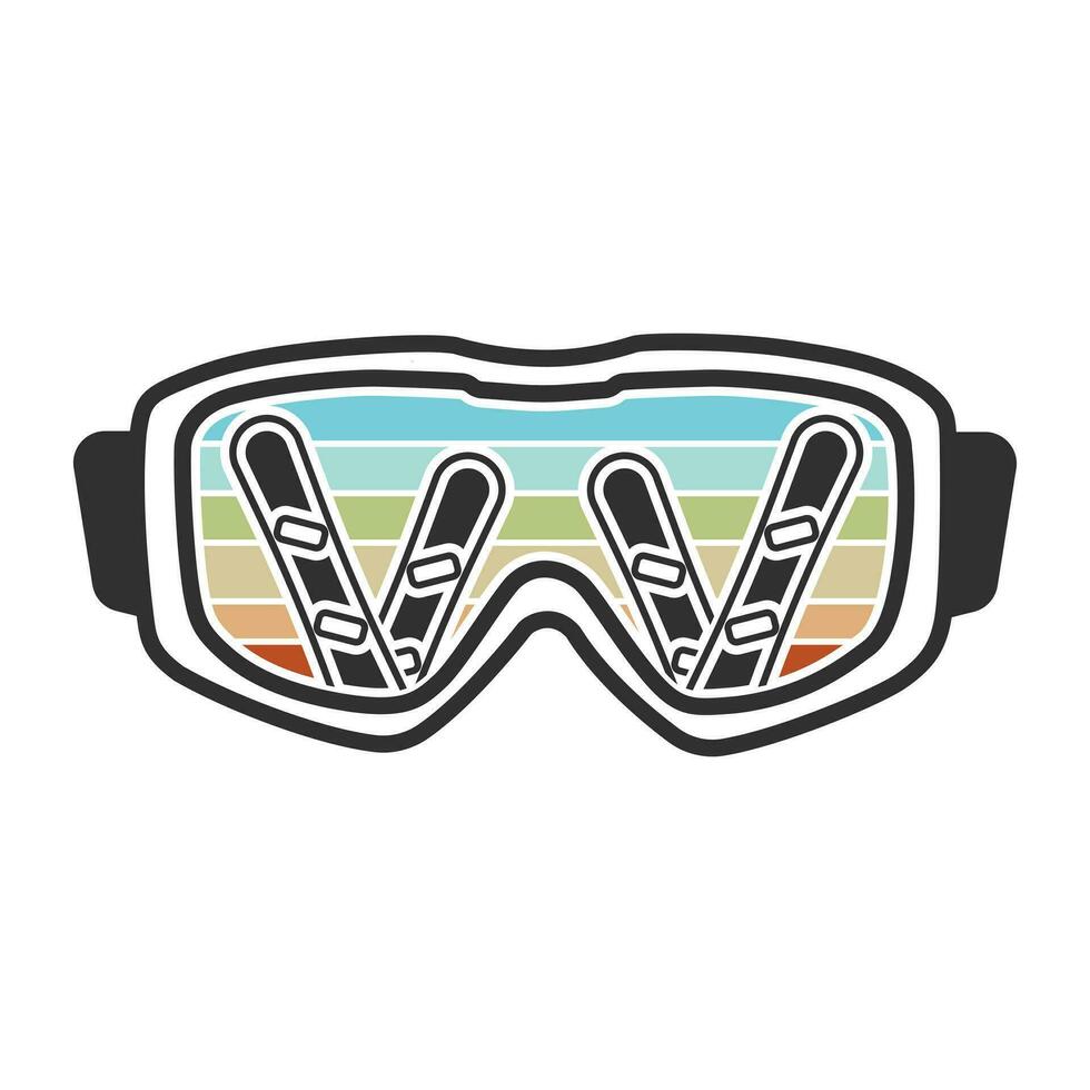Vintage Snowboarding Typography, Retro Snowboard Typography, Classic Snowboarding Artwork, Old-School Snowboarding Design, Retro Typography, Vintage Design, Snowboarding Typography Inspiration vector
