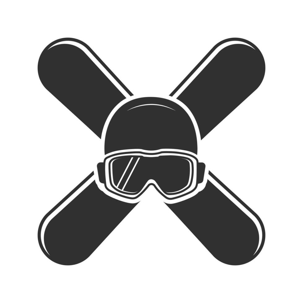 Snowboarding vector ilustración, tabla de snowboard tipografía, invierno Deportes, extremo snowboarder gráfico diseño, Snowboarding vector obra de arte, aventurero snowboarder silueta