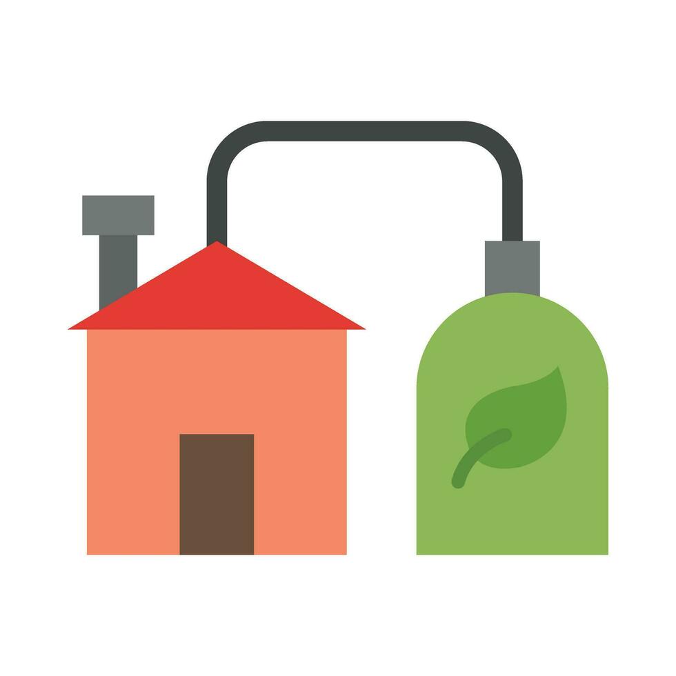 Bio gas Vector Flat Icon For Personal And Commercial Use.