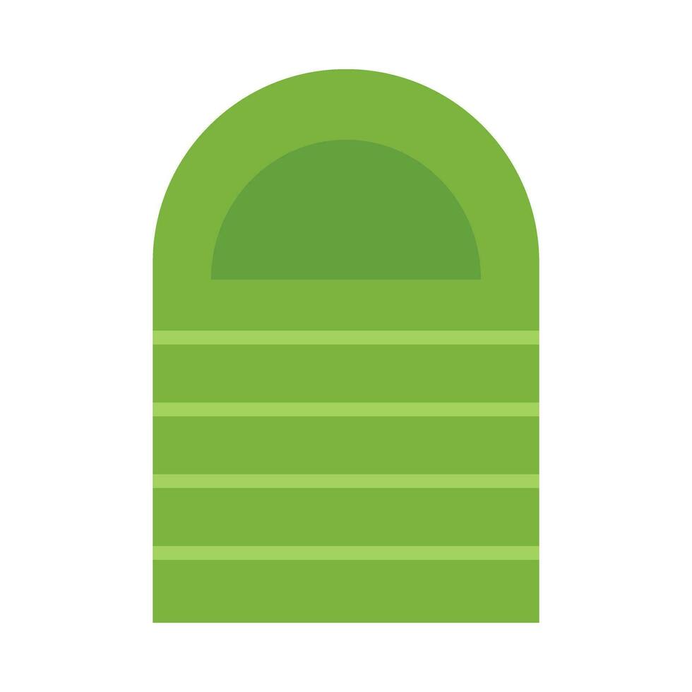 Sleeping Bag Vector Flat Icon For Personal And Commercial Use.