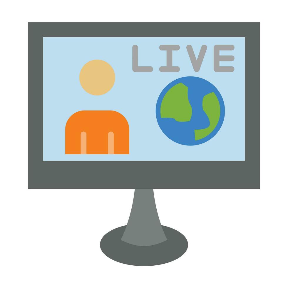 Live Vector Flat Icon For Personal And Commercial Use.