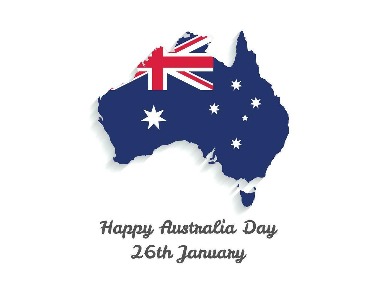 Australia Day 26 January Vector
