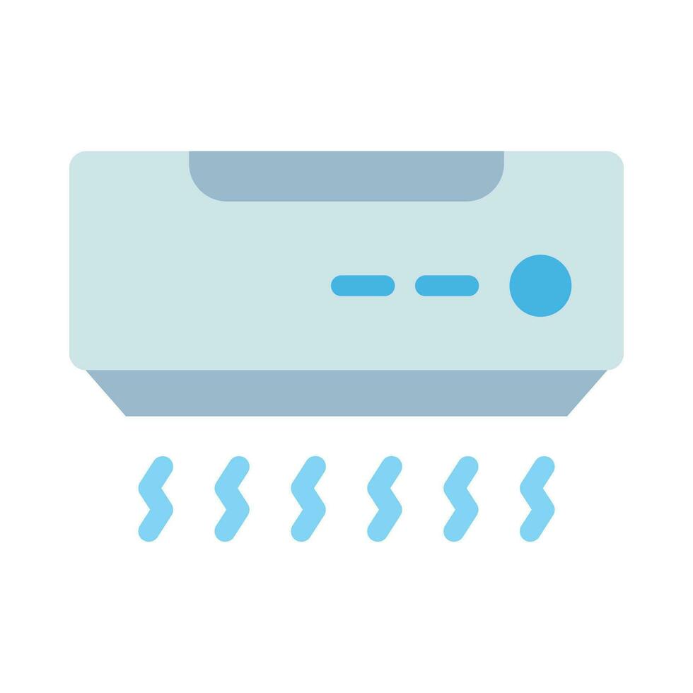 Air Conditioner Vector Flat Icon For Personal And Commercial Use.