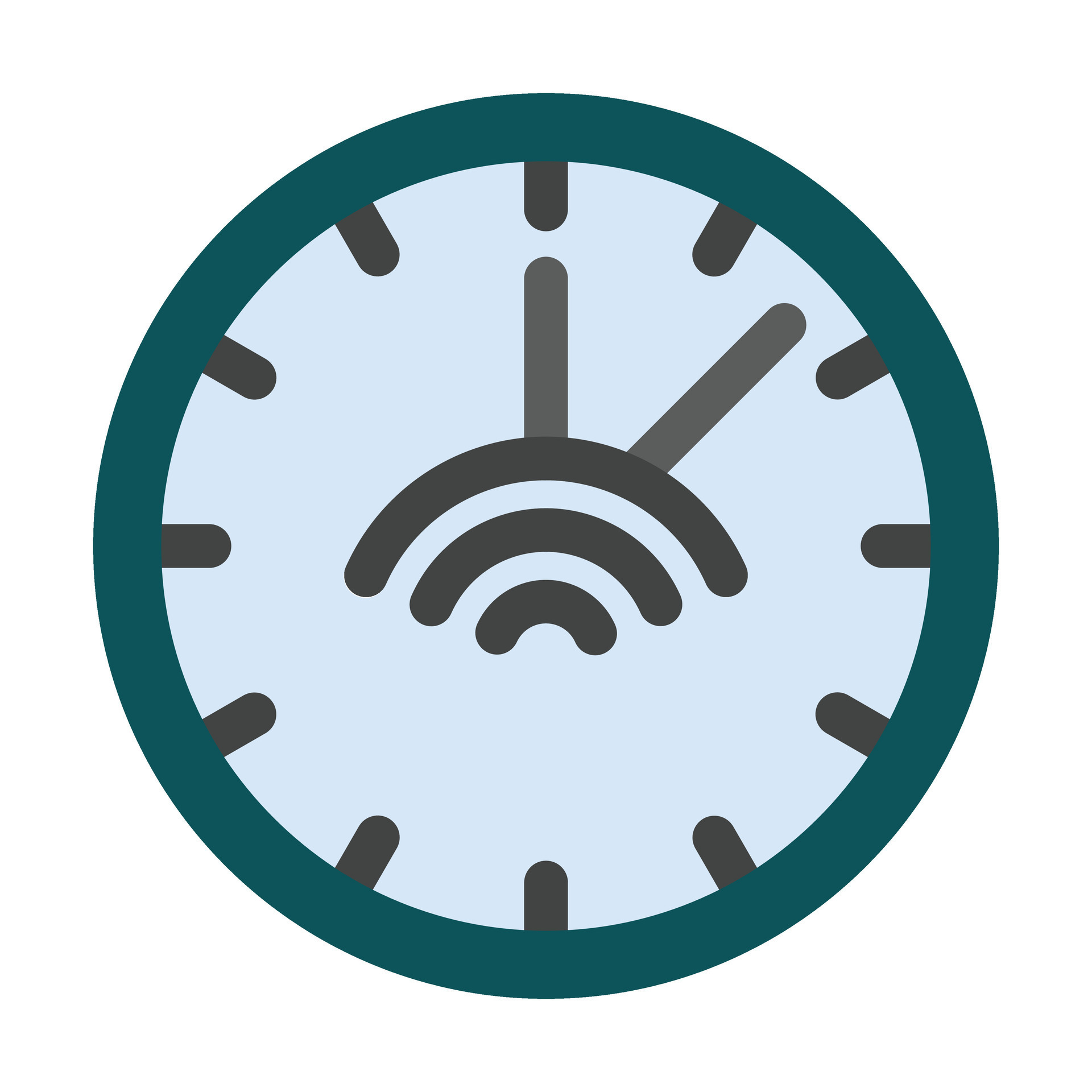 Smart Clock Vector Flat Icon For Personal And Commercial Use. 35171835 Vector Art at Vecteezy