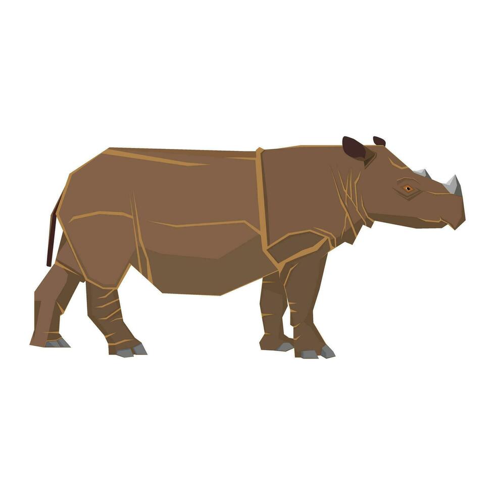 rinoceronte vector ilustración