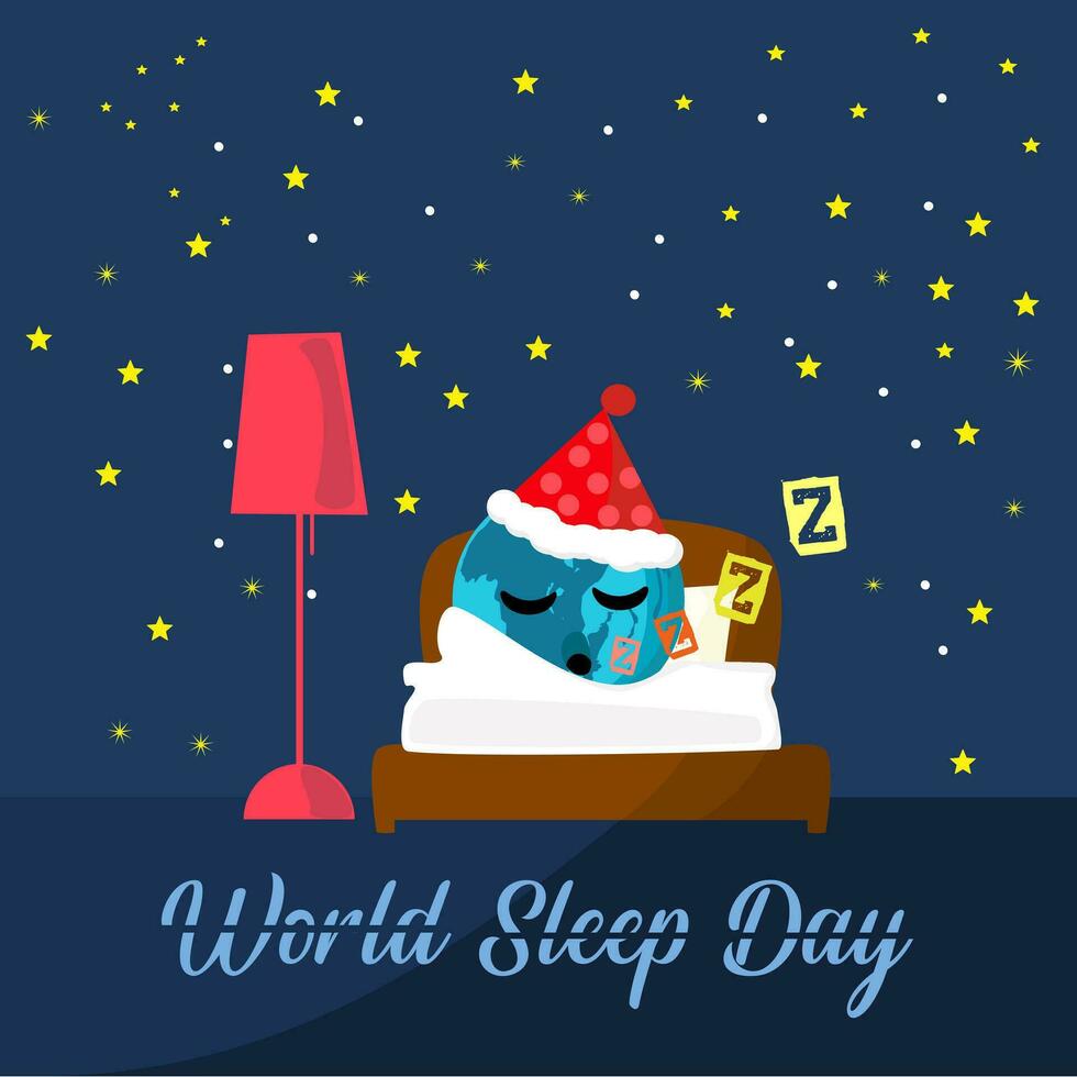 The world is sleeping Stars and speech bubbles vector