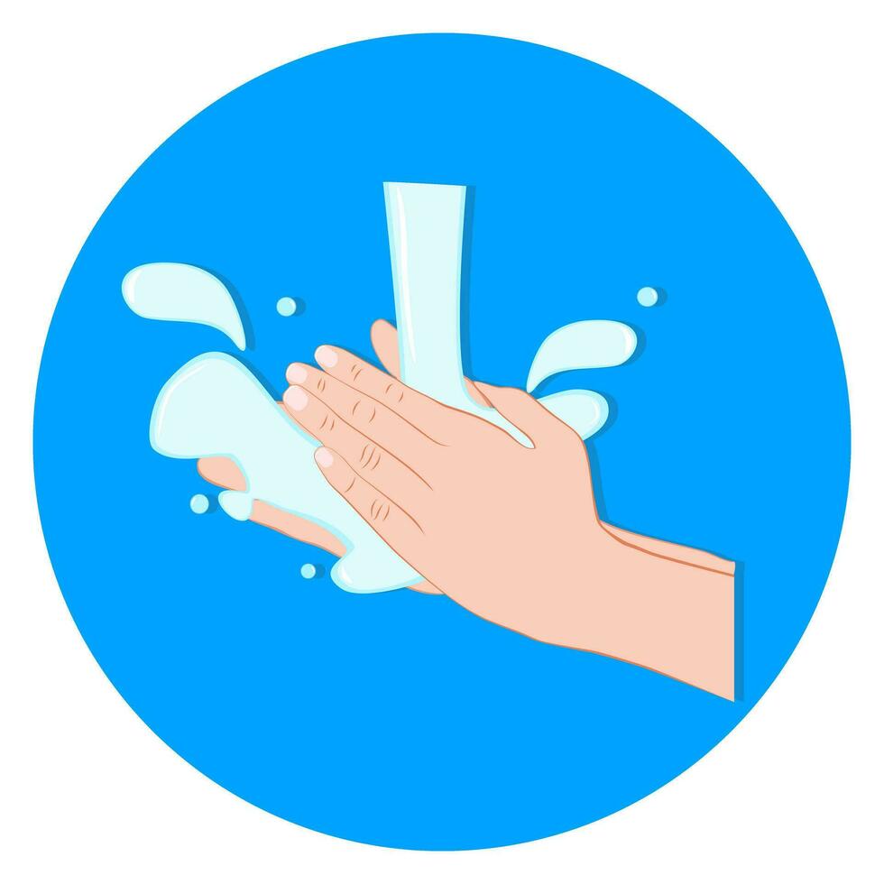 Wash your hands vector
