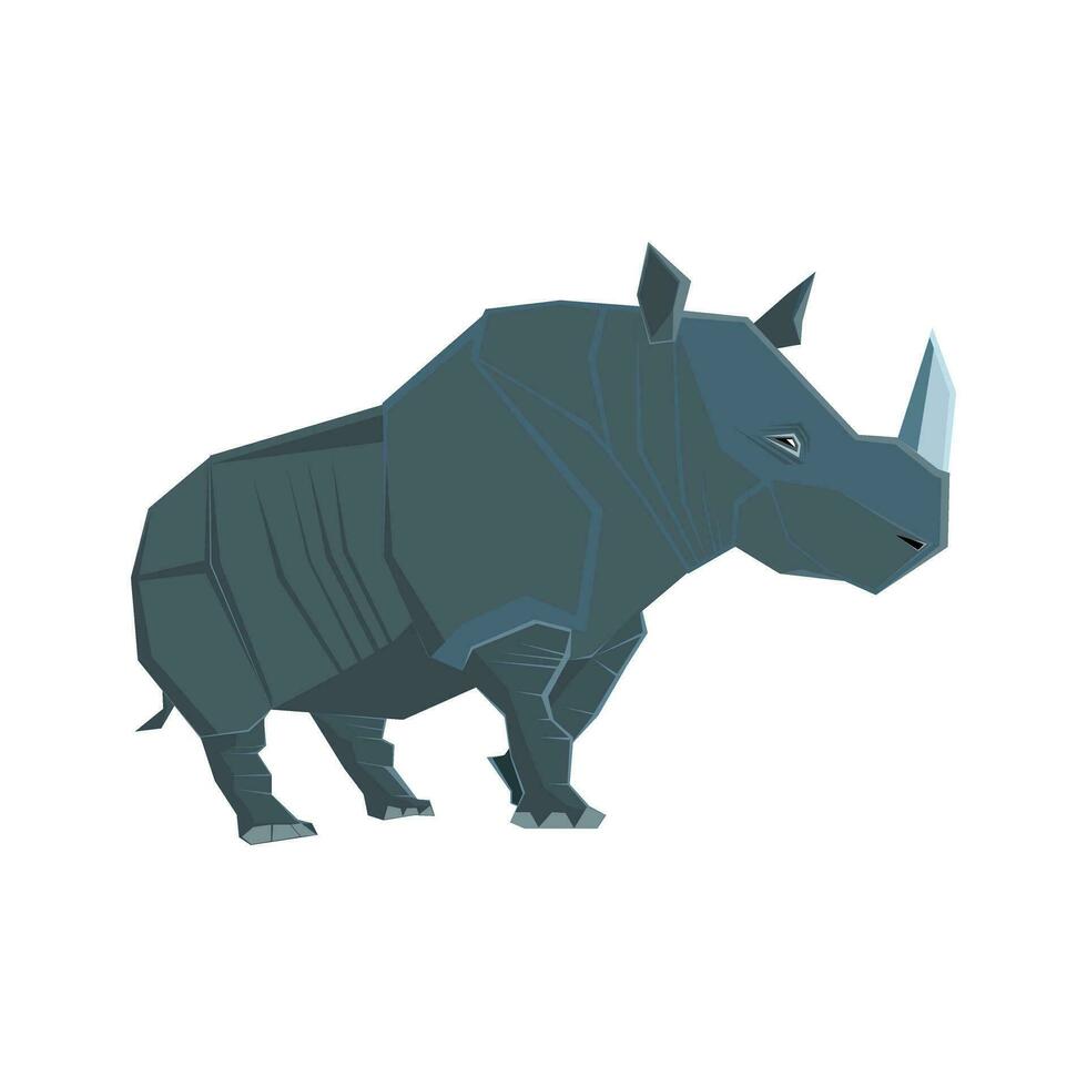 rhino vector illustration