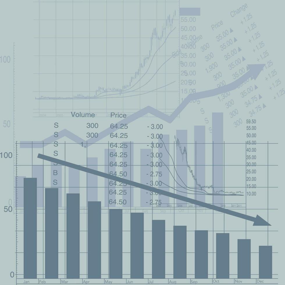 Stock market vector