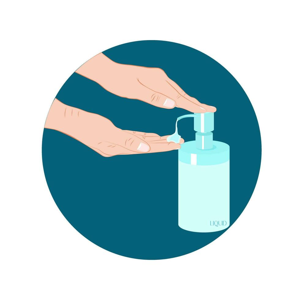 Wash your hands vector