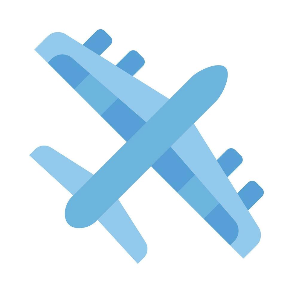 Air Transportation Vector Flat Icon For Personal And Commercial Use.