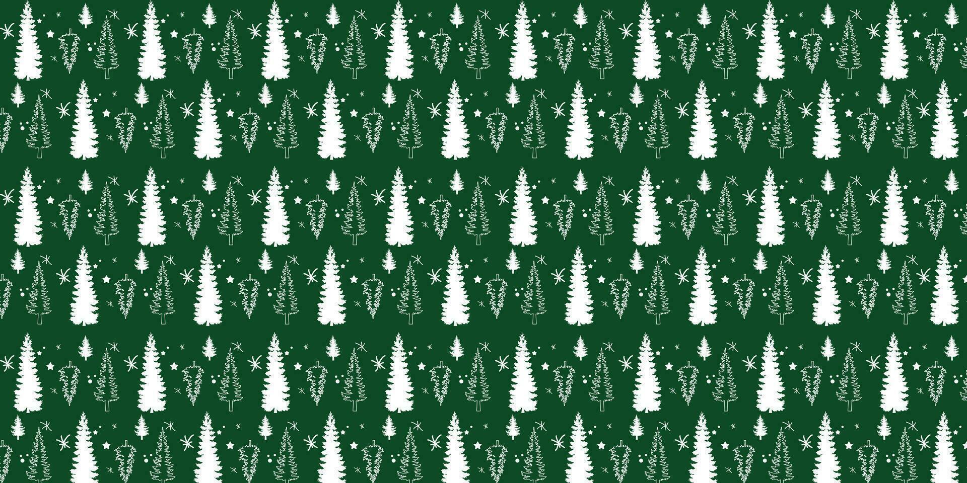 Background vector pattern design with christmas theme.